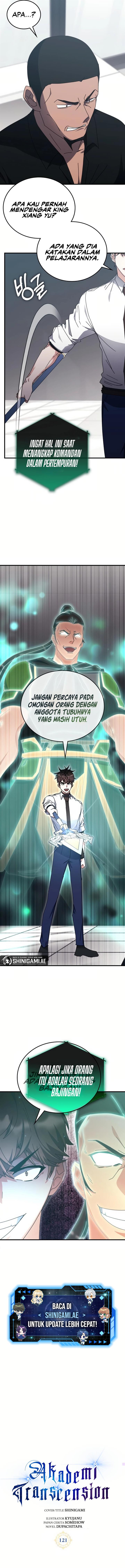 Transcension Academy Chap 121 - Next Chap 122