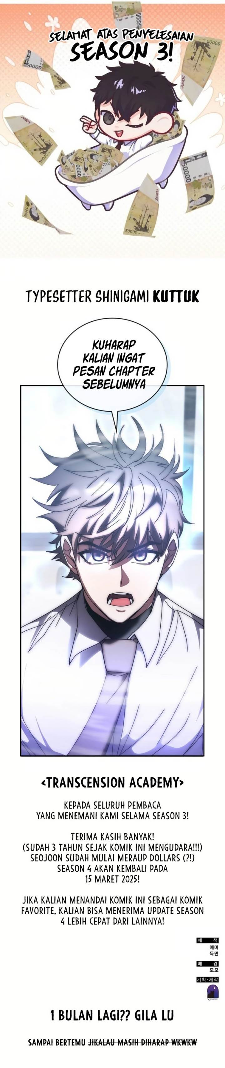 Transcension Academy Chap 148 - Next Chap 149