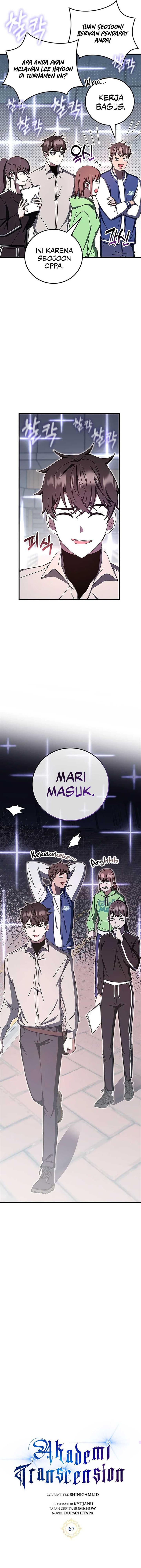 Transcension Academy Chap 67 - Next Chap 68