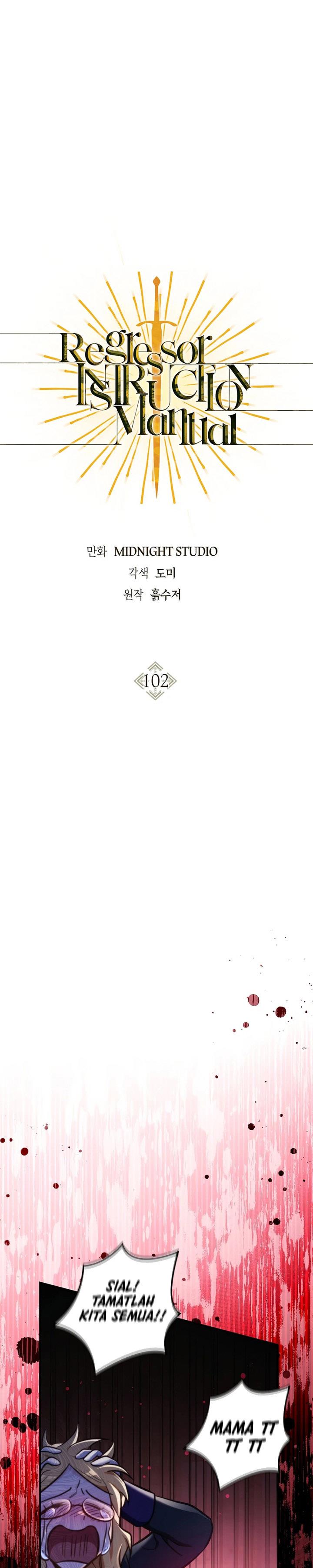 Regressor Instruction Manual Chap 102 - Next Chap 103