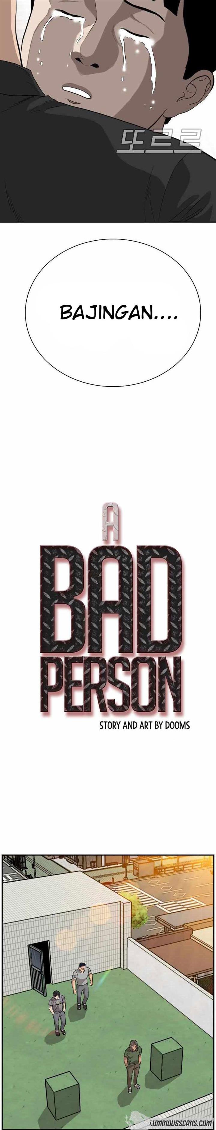 A Bad Person Chap 95 - Next Chap 96