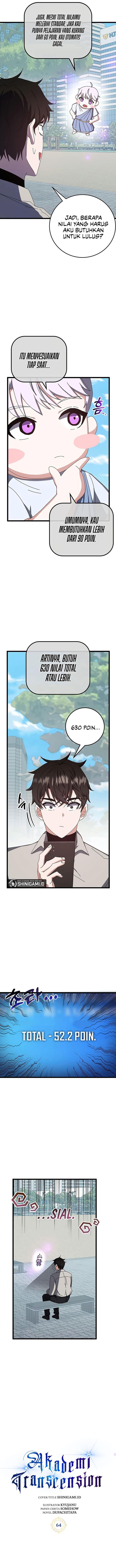 Transcension Academy Chap 64 - Next Chap 65