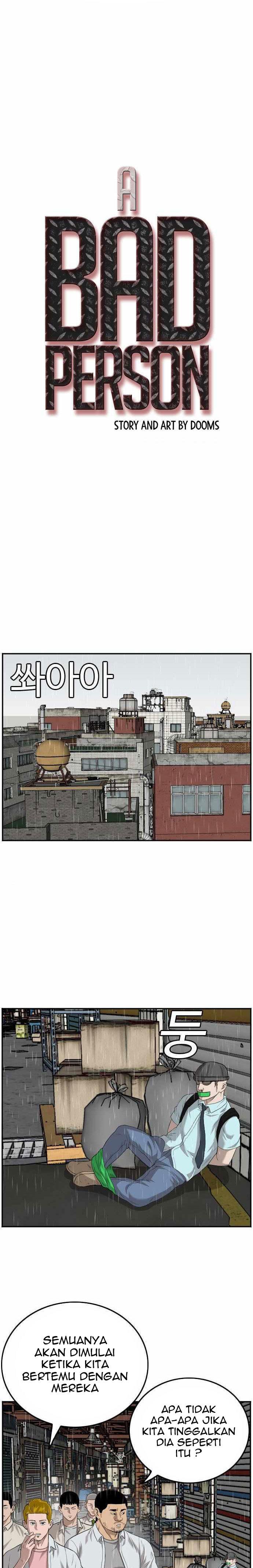 A Bad Person Chap 109 - Next Chap 110