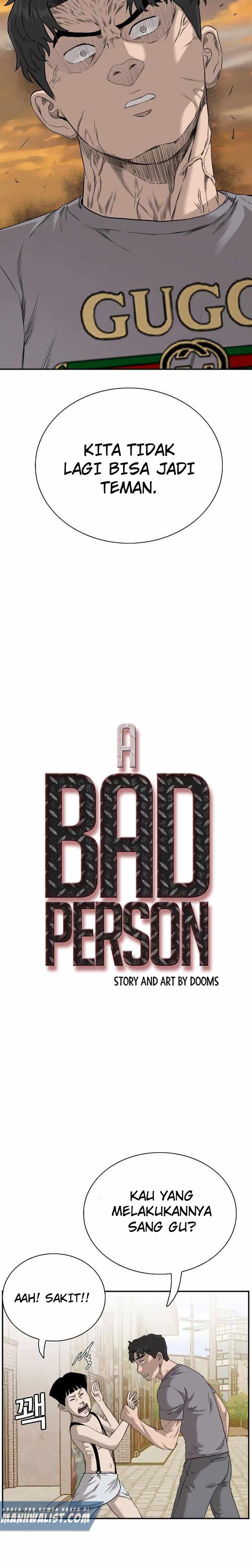 A Bad Person Chap 96 - Next Chap 97