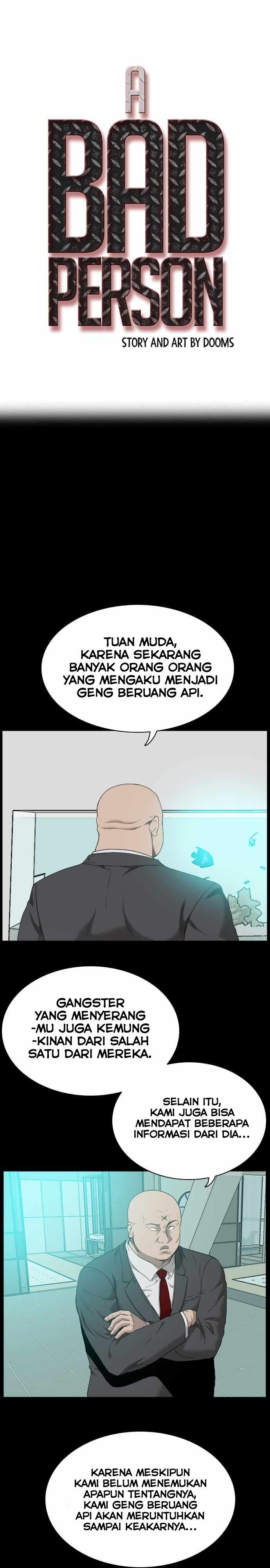 A Bad Person Chap 56 - Next Chap 57