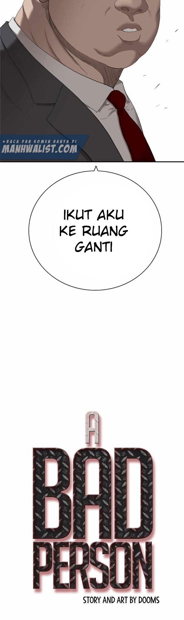 A Bad Person Chap 61 - Next Chap 62