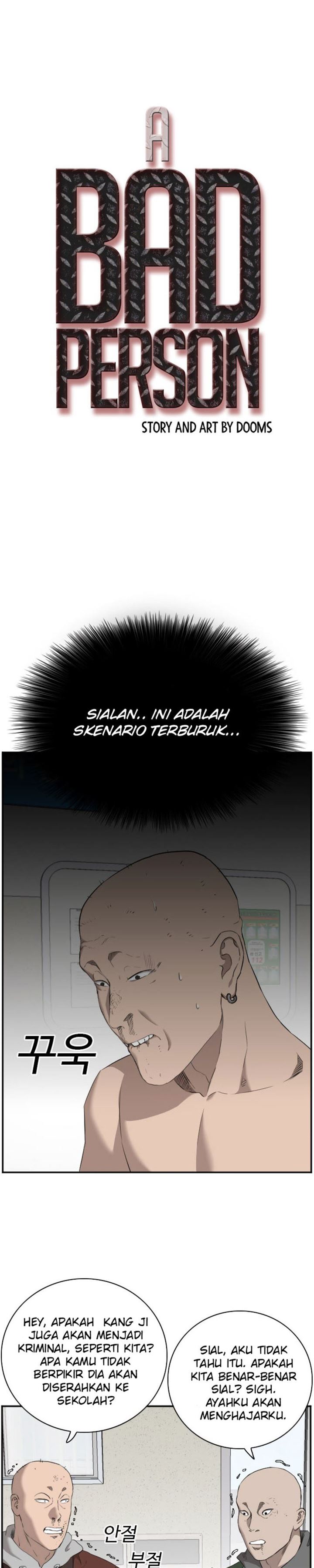 A Bad Person Chap 39 - Next Chap 40