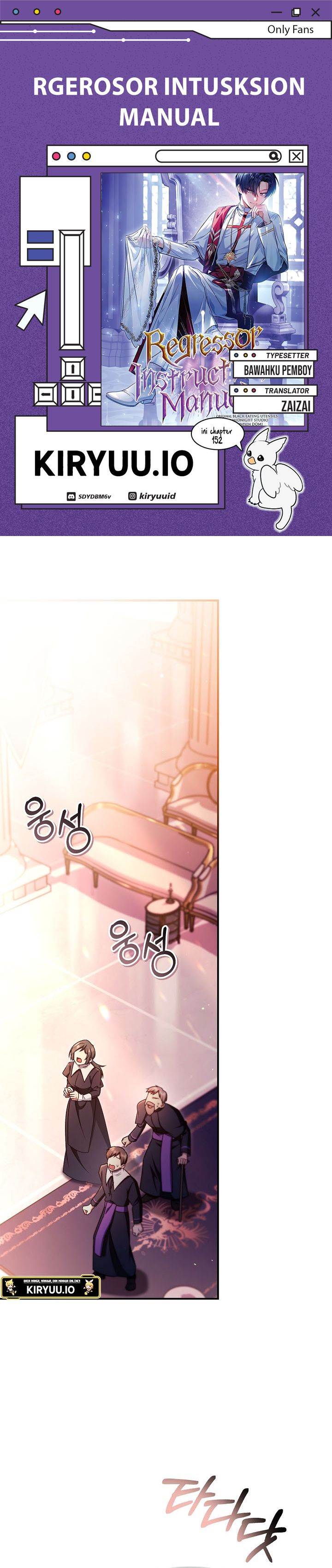 Regressor Instruction Manual Chap 152 - Next Chap 153