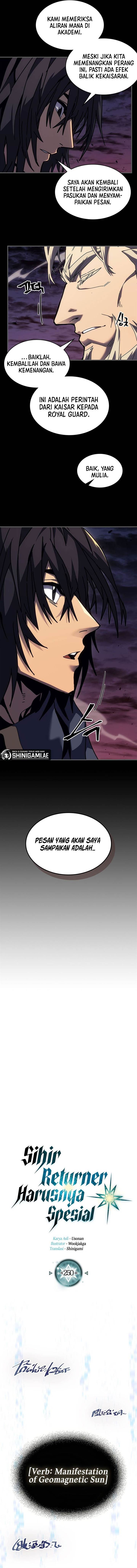 A Returner’s Magic Should Be Special Chap 250 - Next Chap 251