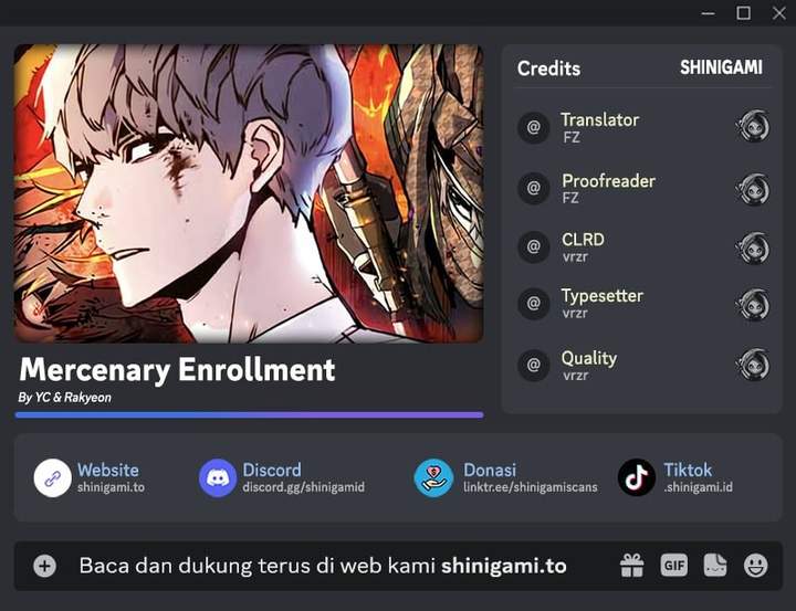 Mercenary Enrollment Chap 272 - Next Chap 273