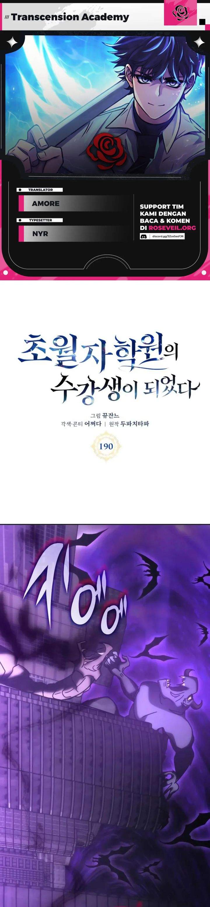 Transcension Academy Chap 190 - Next Chap 191
