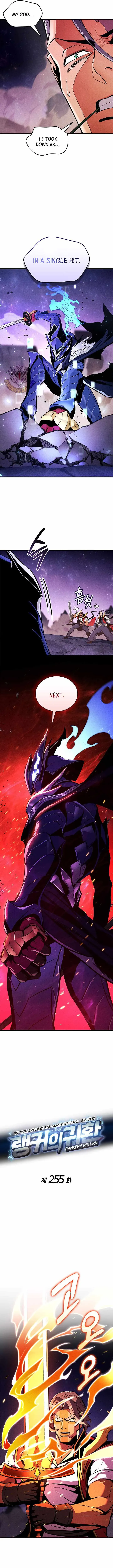 Ranker's Return (Remake) Chap 255 - Next Chap 256