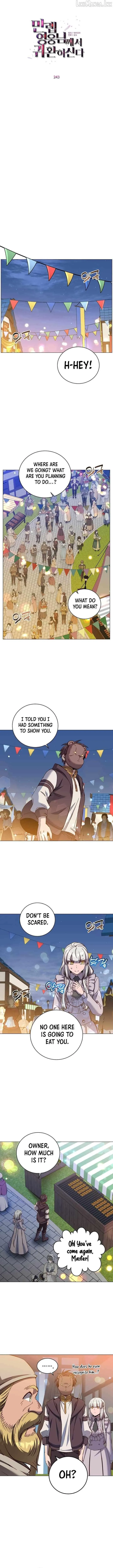 The Max Level Hero has Returned! Chap 243 - Next Chap 244