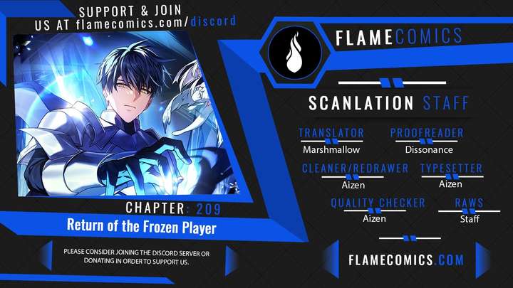 The Frozen Player Returns Chap 209 - Next Chap 210