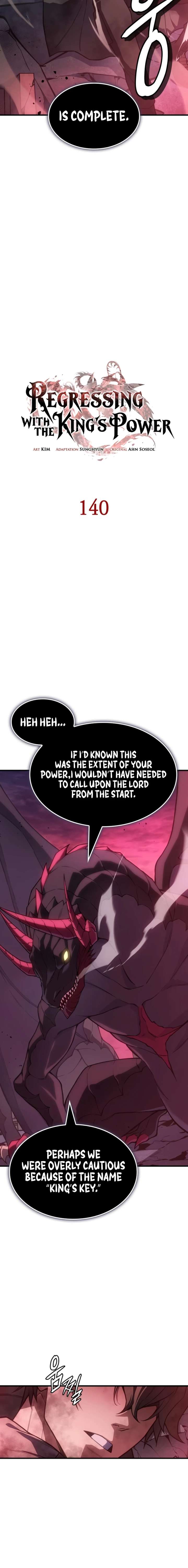 Returned by the King Chap 140 - Next Chap 141
