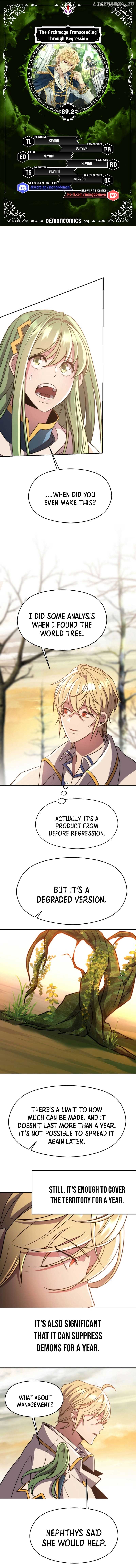 Archmage Transcending Through Regression Chap 89.2 - Next Chap 90.2