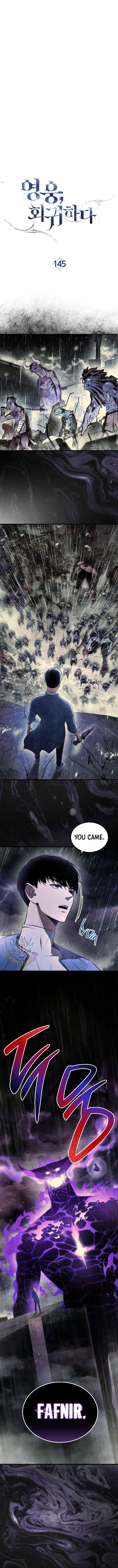 The Hero Returns Chap 145 - Next Chap 146