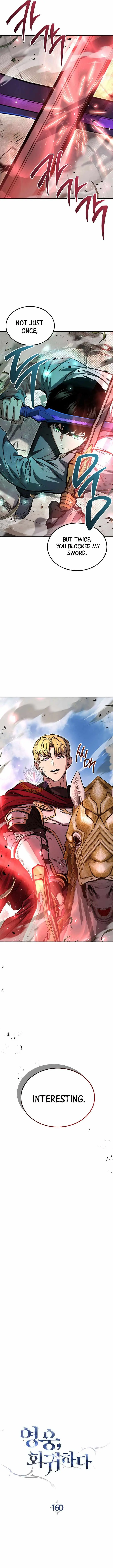 The Hero Returns Chap 160 - Next Chap 161