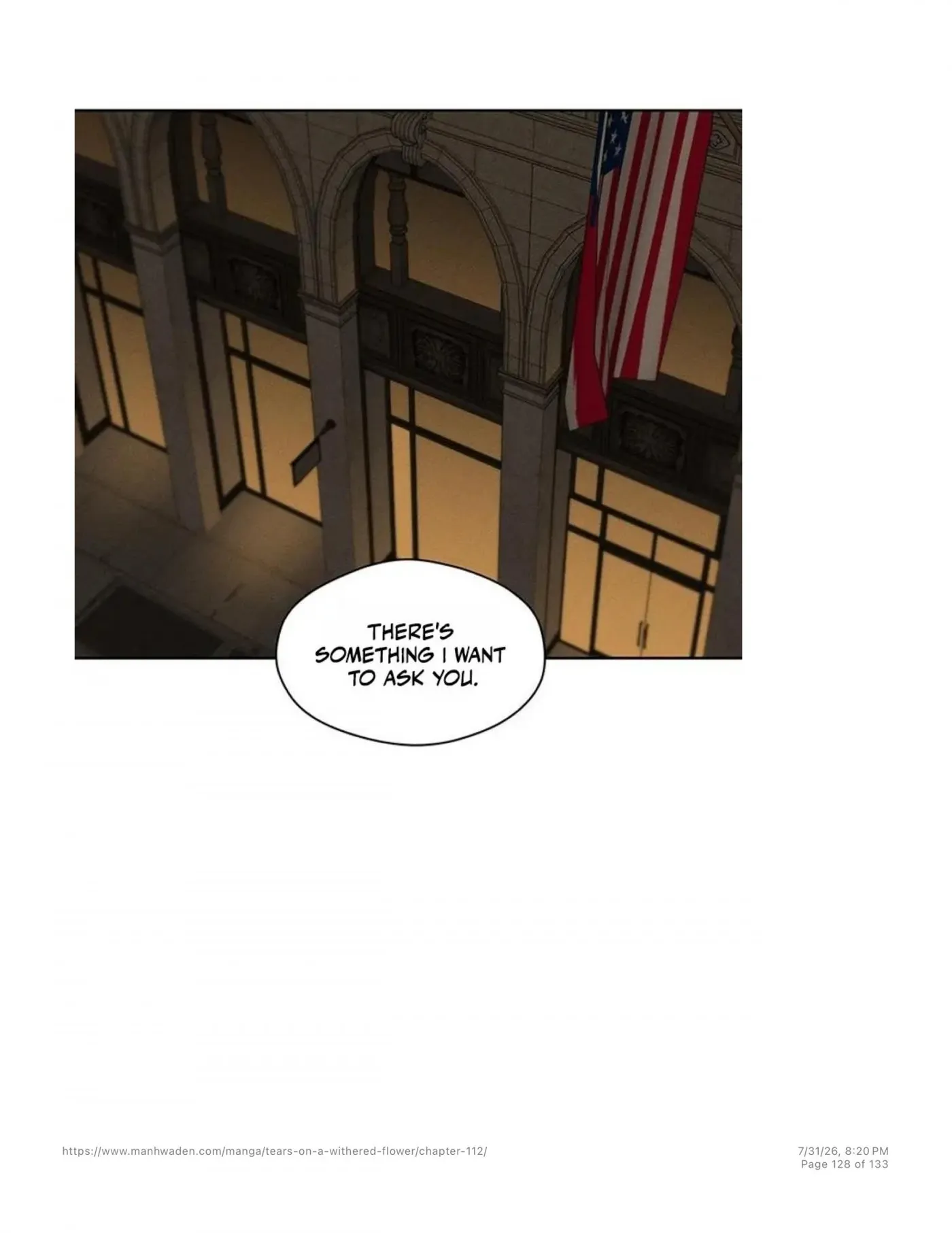 Tears on a Withered Flower Chap 112 - Next Chap 113