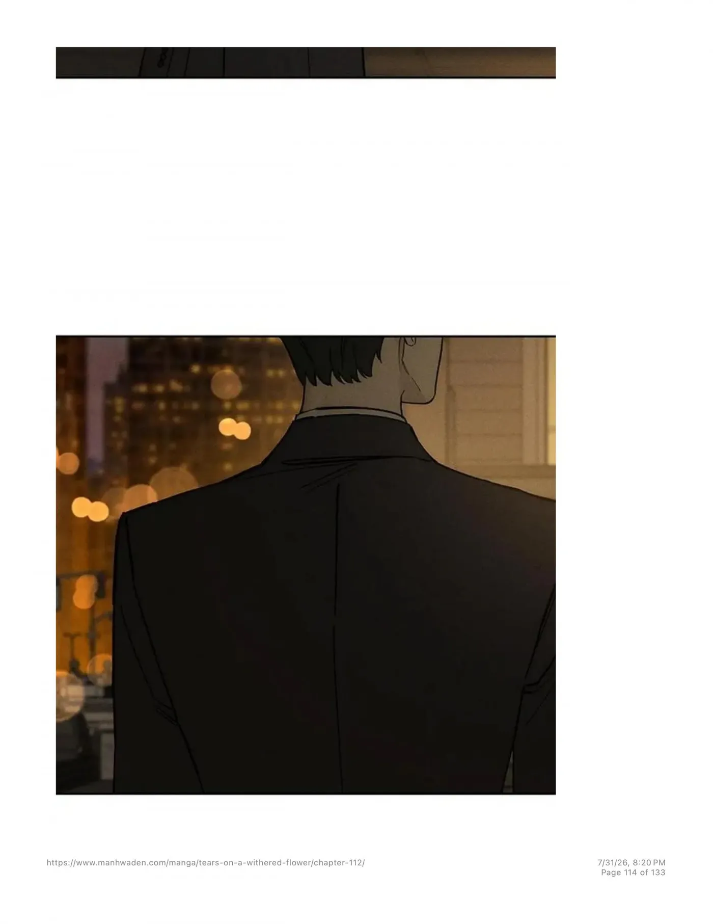 Tears on a Withered Flower Chap 112 - Next Chap 113