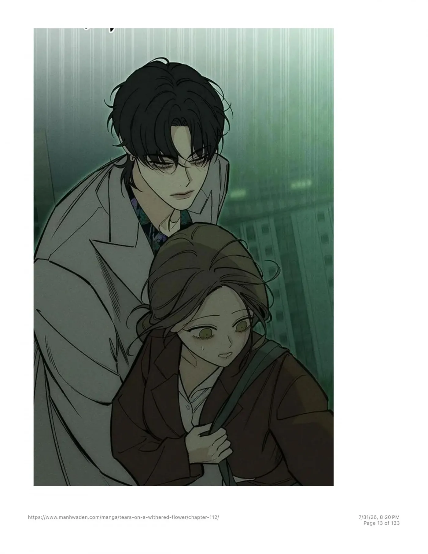 Tears on a Withered Flower Chap 112 - Next Chap 113