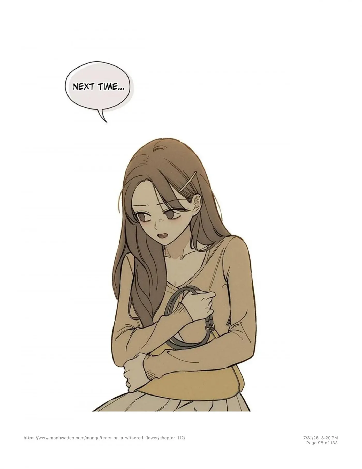Tears on a Withered Flower Chap 112 - Next Chap 113