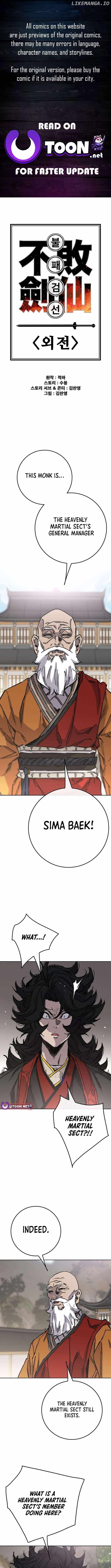 The Undefeatable Swordsman Chap 255 - Next Chap 256