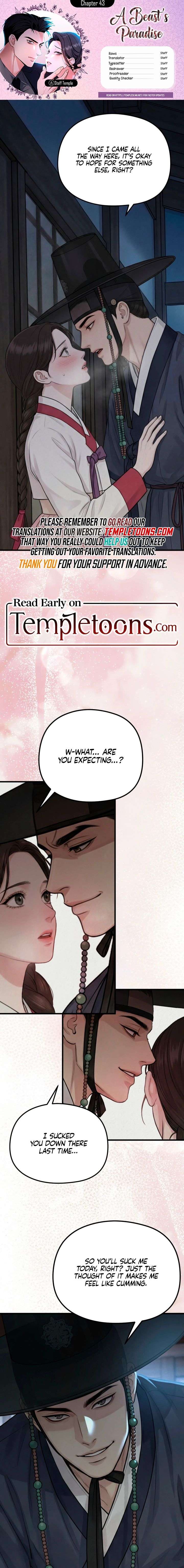 A Beast’s Paradise Chap 43 - Next Chap 44