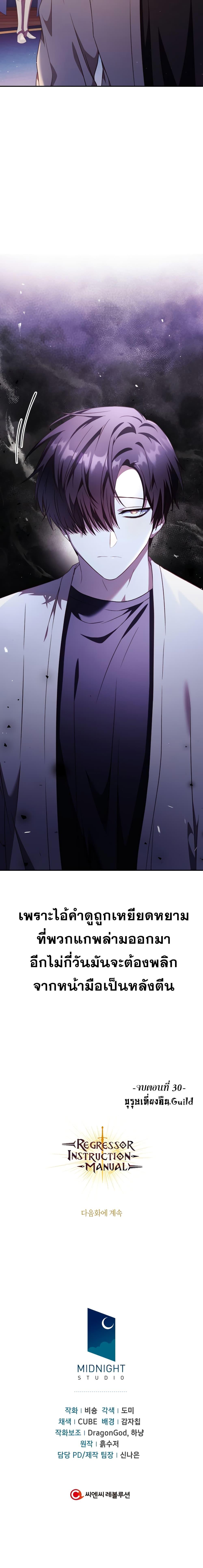 Regressor Instruction Manual Chap 30 - Next Chap 31