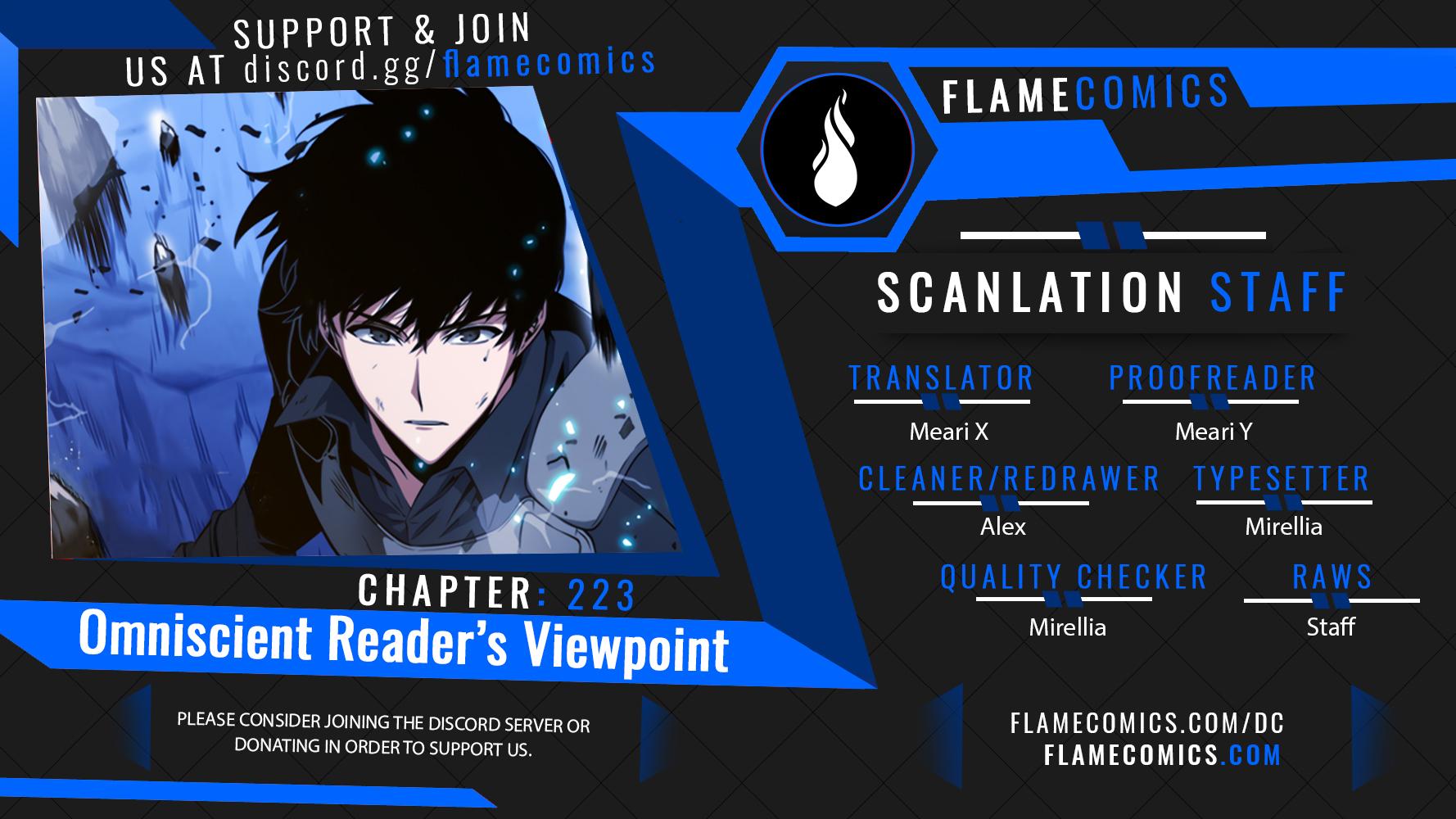 Omniscient Reader’s Viewpoint Chap 223 - Next Chap 224