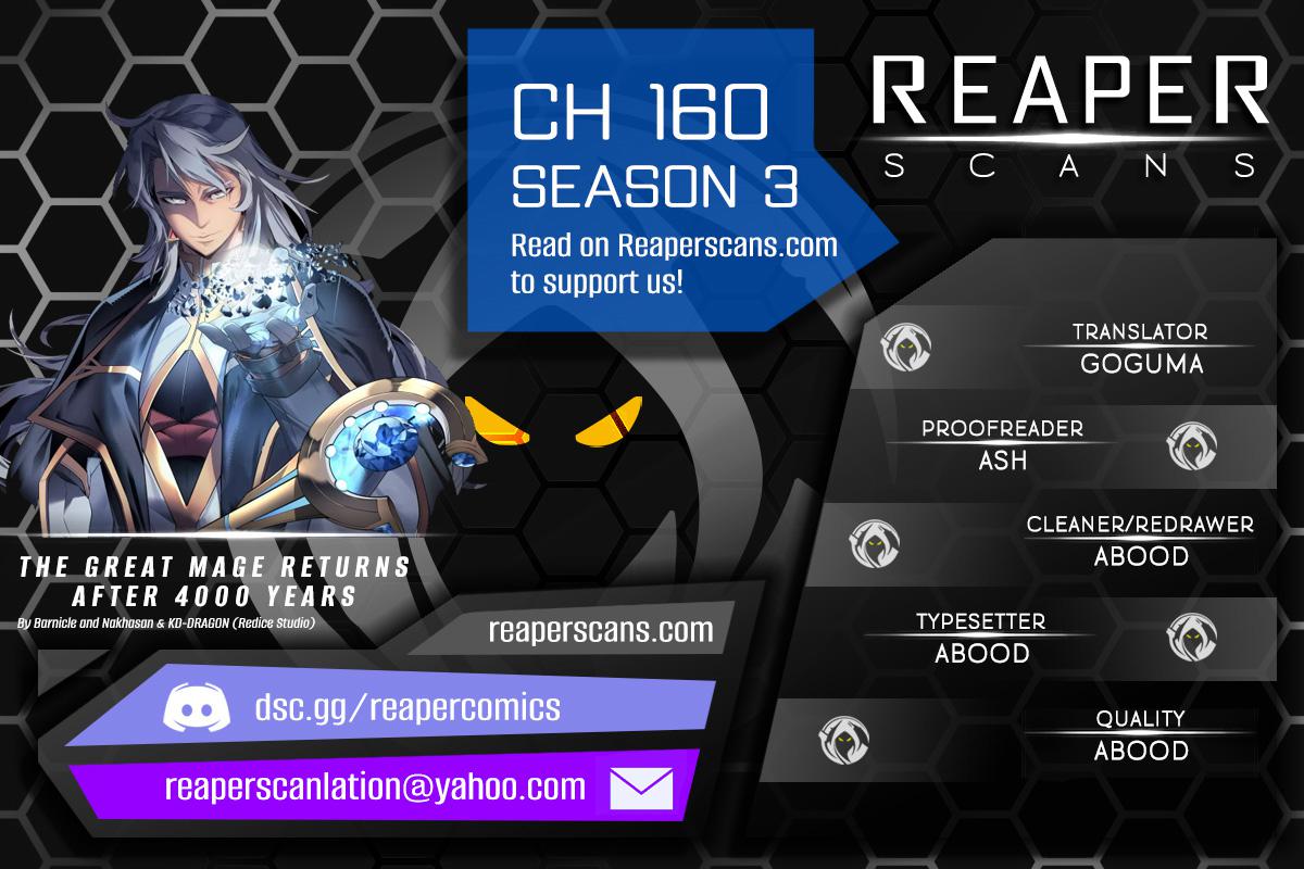 The Great Mage Returns After 4000 Years Chap 160 - Next Chap 161
