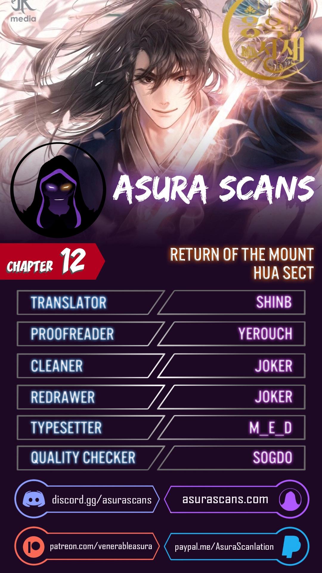 Return of the Mount Hua Sect Chap 12 - Next Chap 13