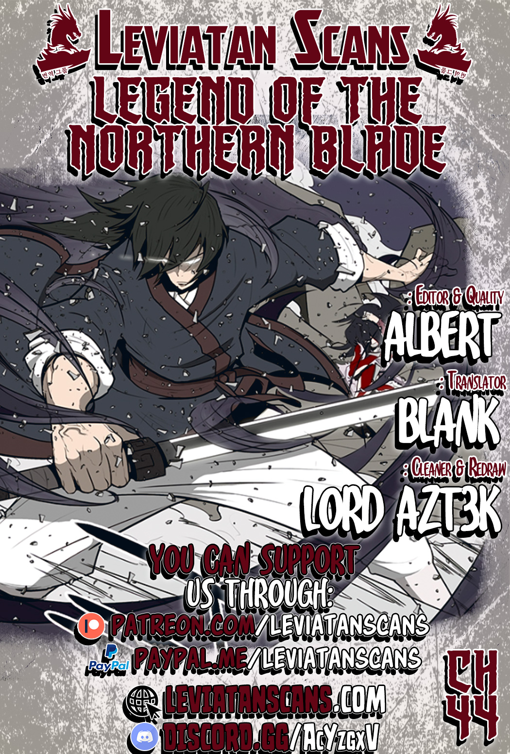 The Legend of the Northern Blade Chap 44 - Next Chap 45