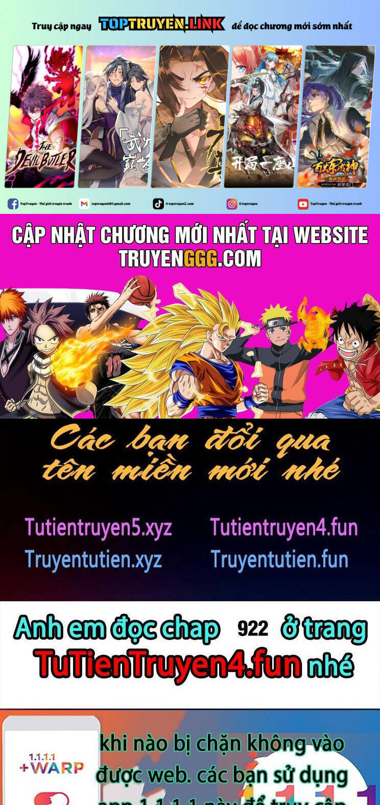 Nguyên Tôn Chap 921 - Next Chap 922